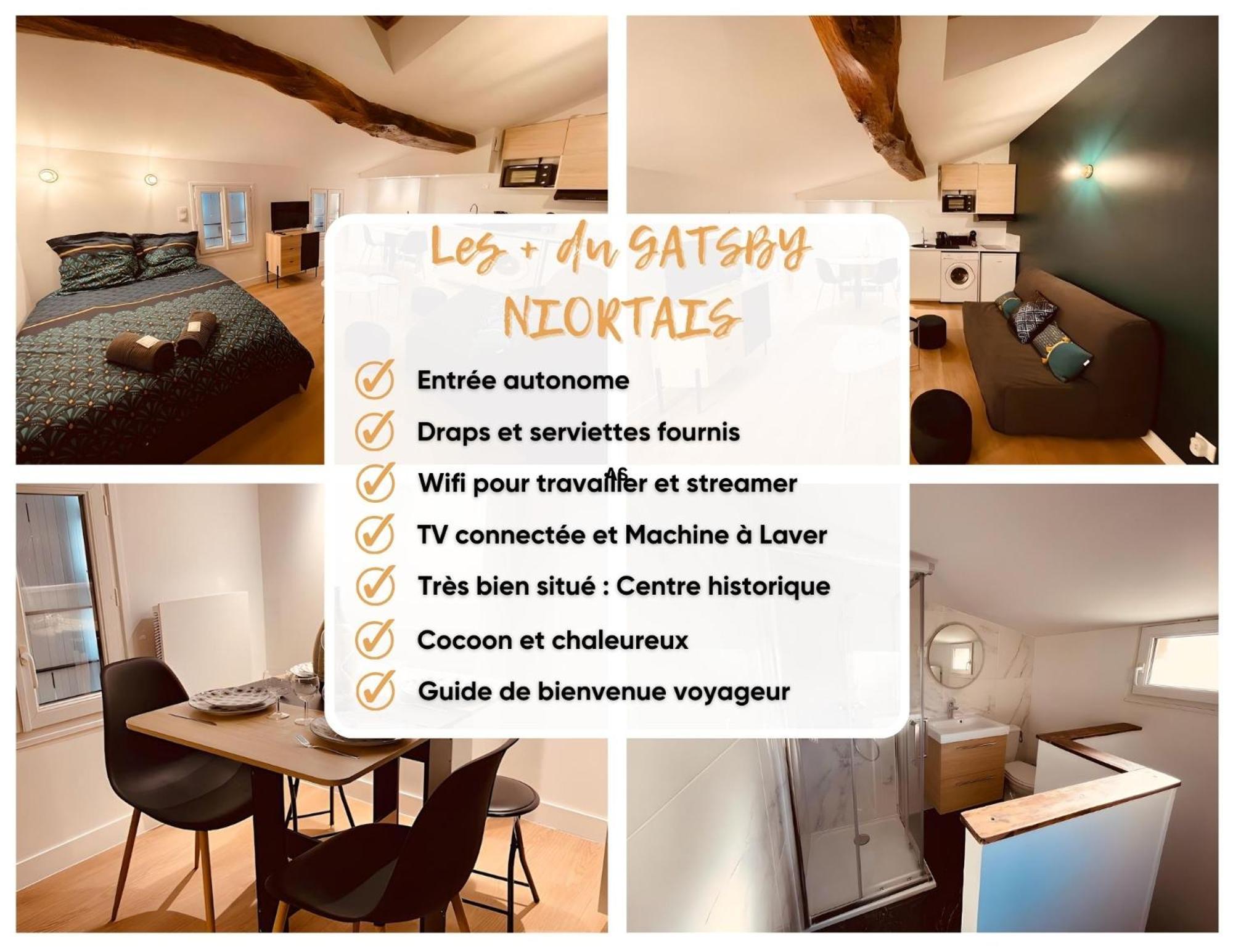 Le Gatsby Niortais - Home Homy Dış mekan fotoğraf